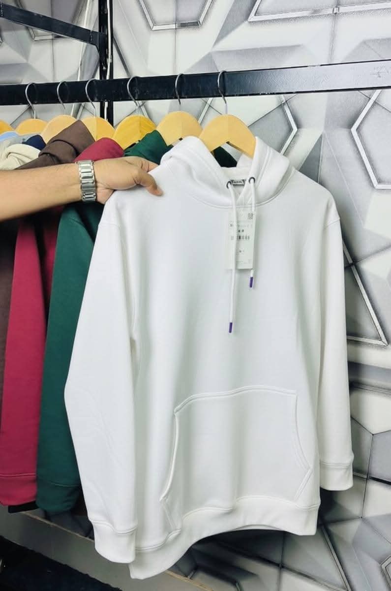 Premium Quality Winter Hoodie (White) for Men